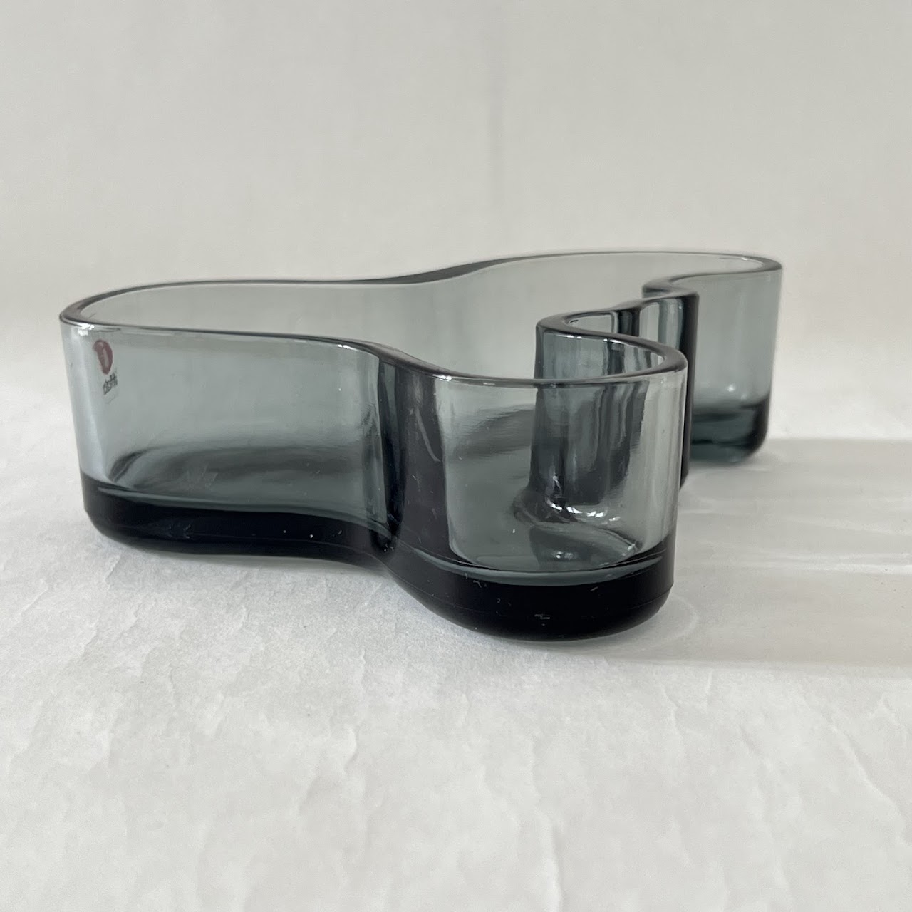 Alvar Aalto Small Smoked Glass Bowl