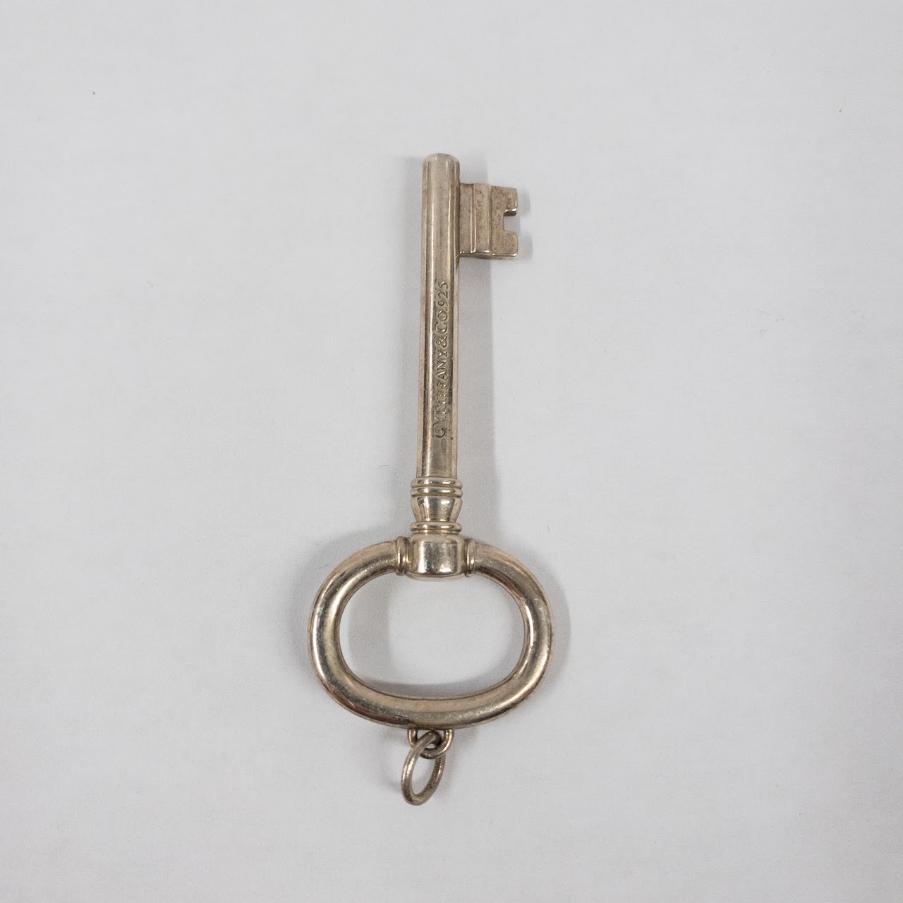 Tiffany & Co. Sterling Silver Large Skeleton Key Pendant