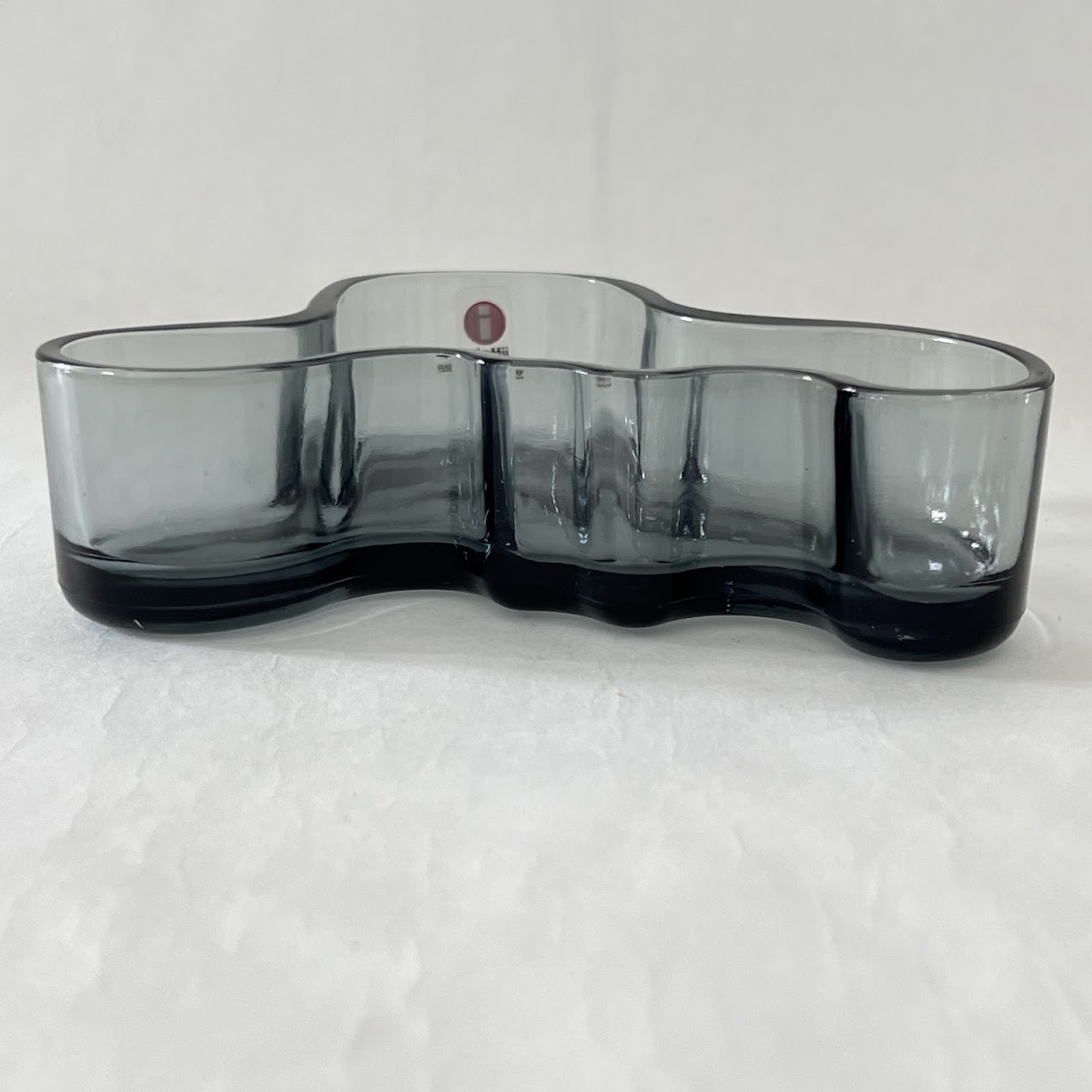 Alvar Aalto Small Smoked Glass Bowl