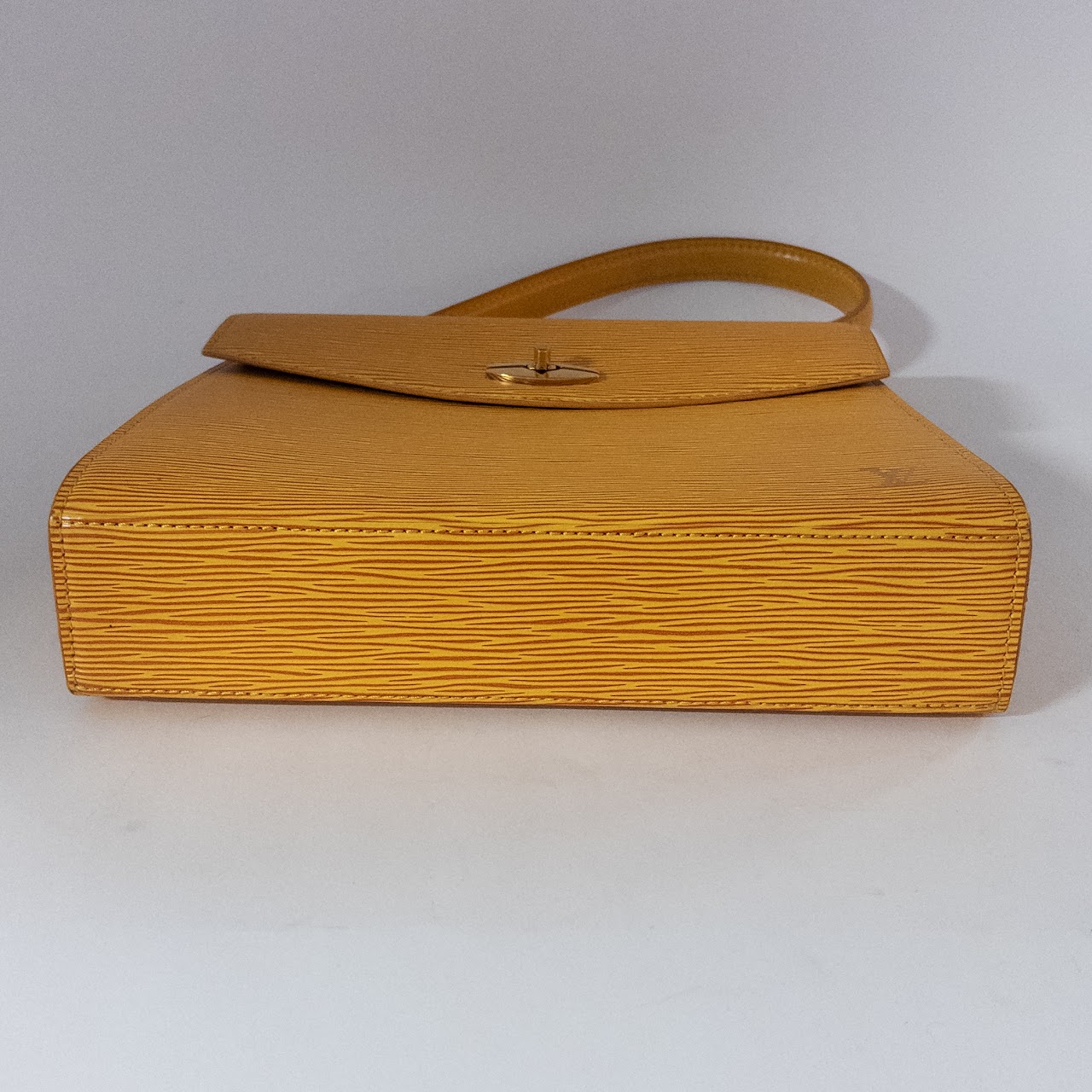 Louis Vuitton Vintage Yellow Epi Leather Malesherbes Handbag