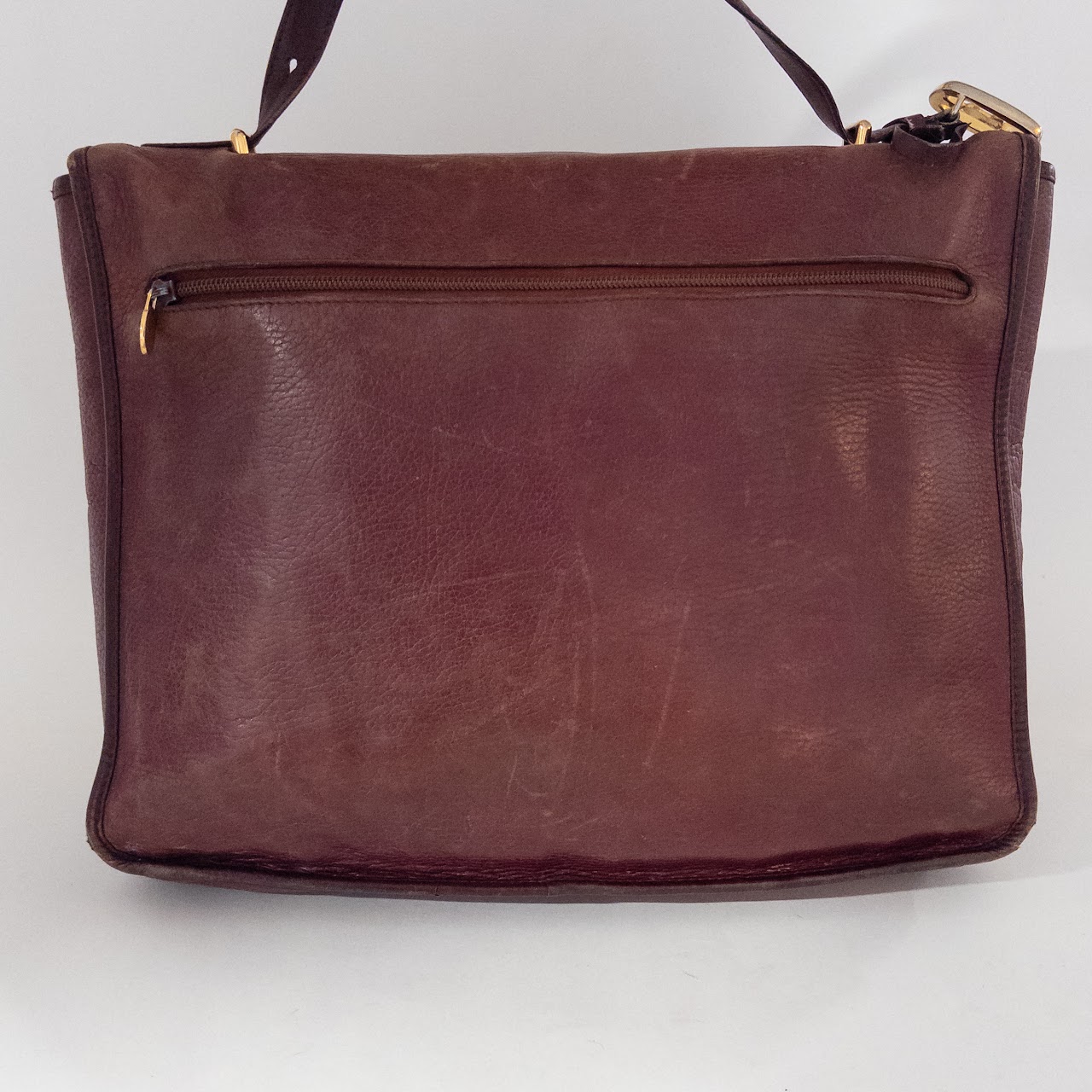 Cartier Vintage Leather Messenger Bag