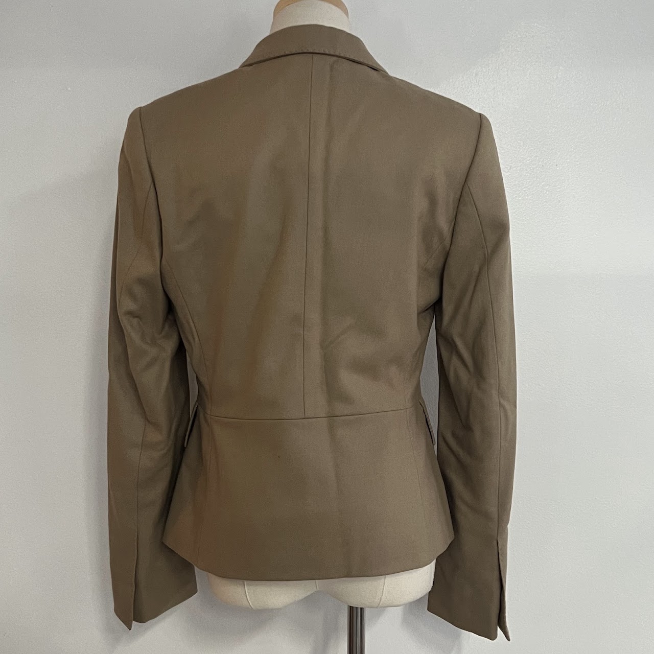 Gucci Wool and Cashmere Camel Brown Jacket