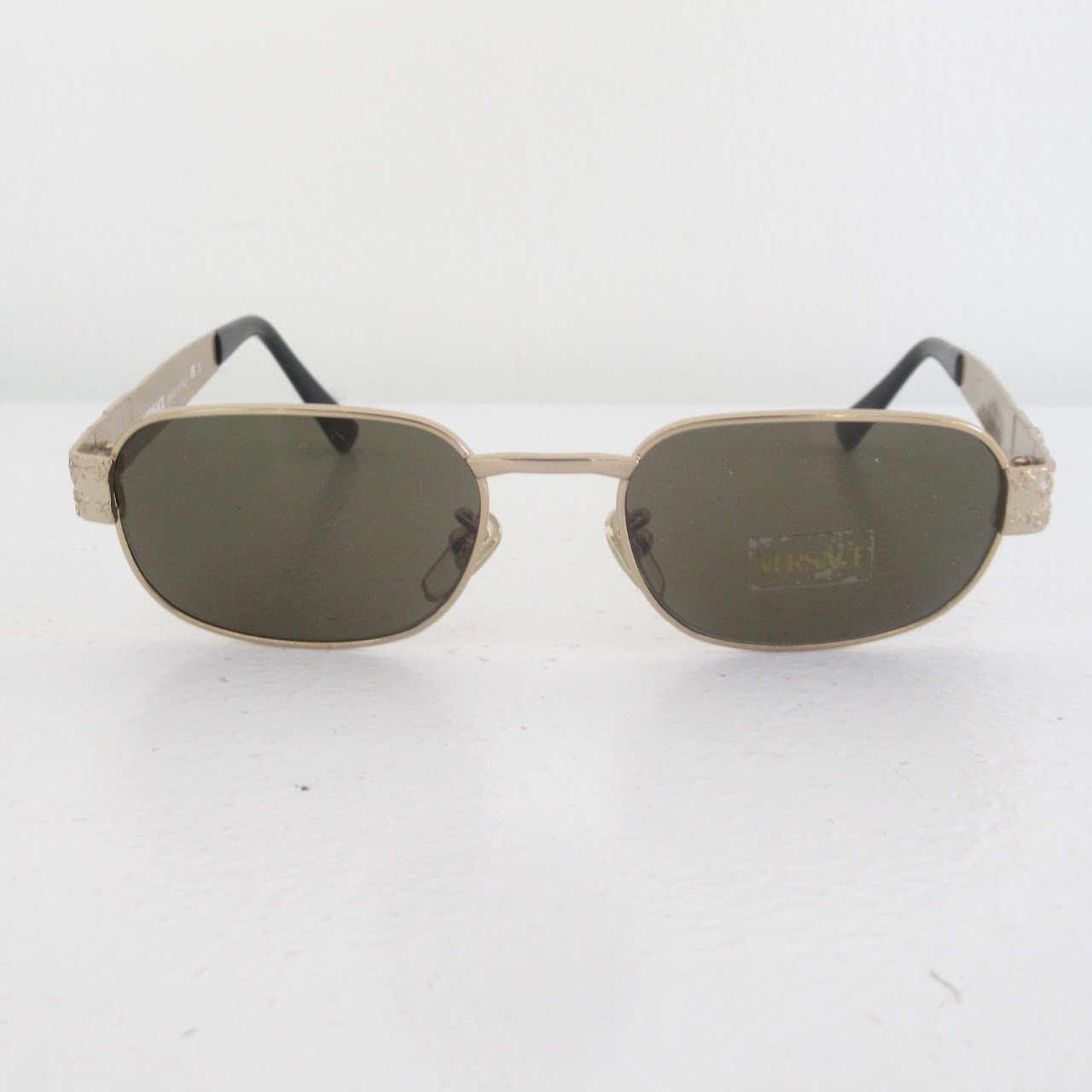 Versace Embossed Metal Sunglasses