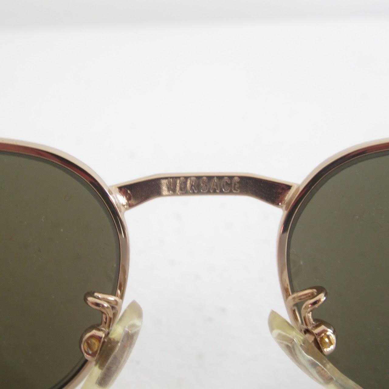 Versace Embossed Metal Sunglasses