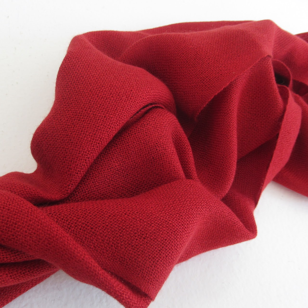 Loro Piana Cashmere/Silk Solid Woven Scarf