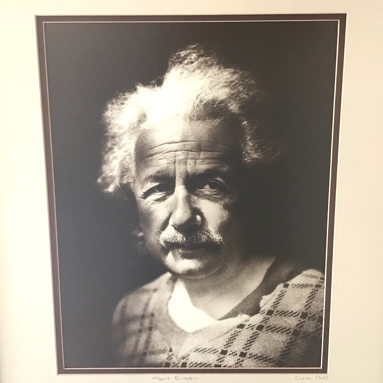 Albert Einstein Vintage Photograph