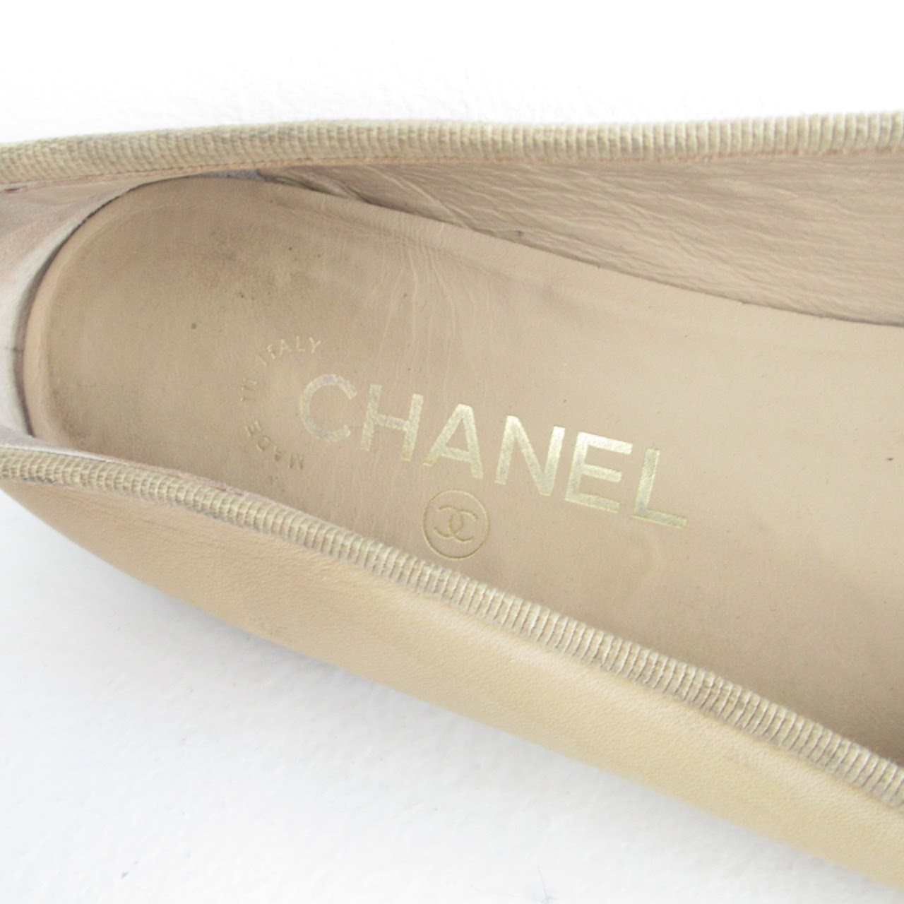 Chanel Two-Tone Flats