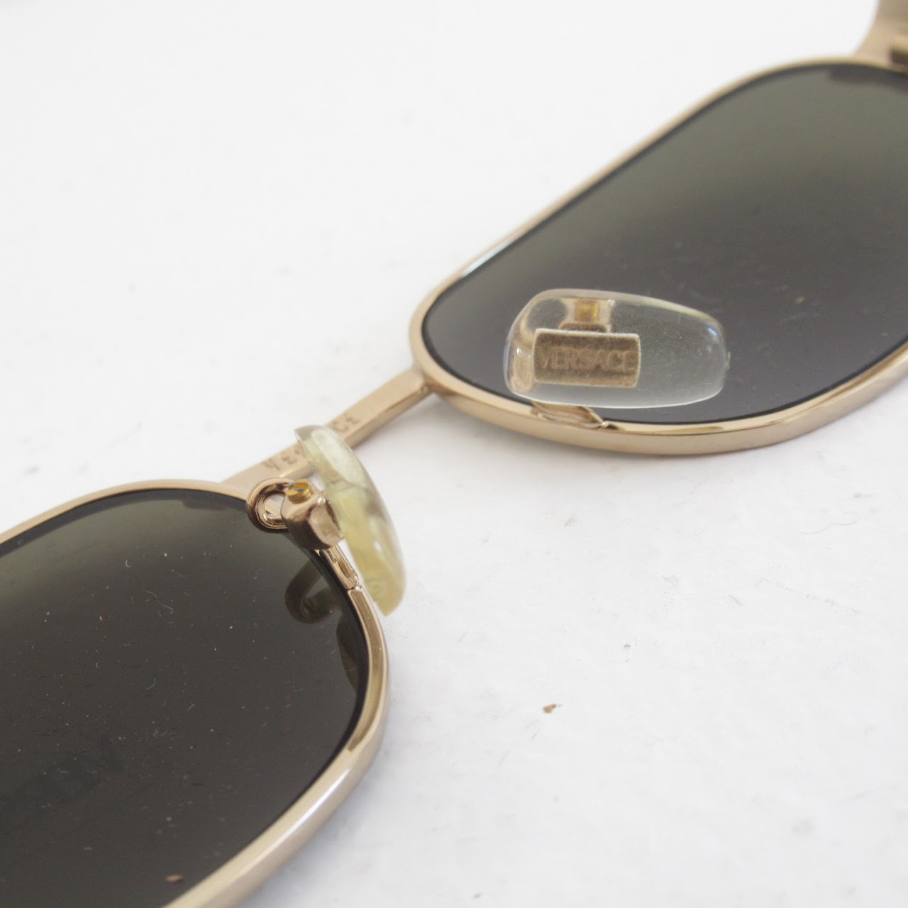 Versace Embossed Metal Sunglasses