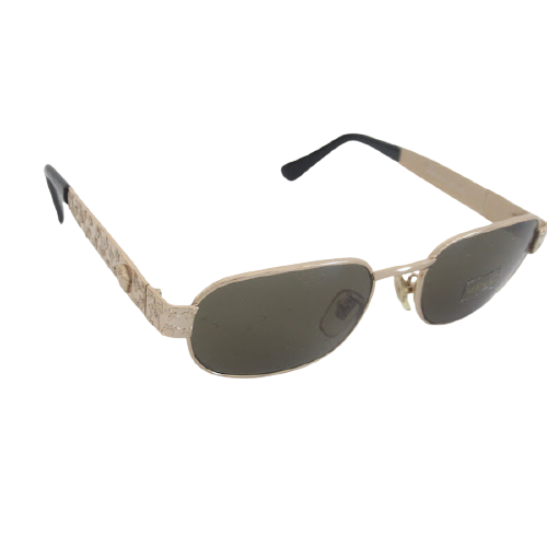 Versace Embossed Metal Sunglasses