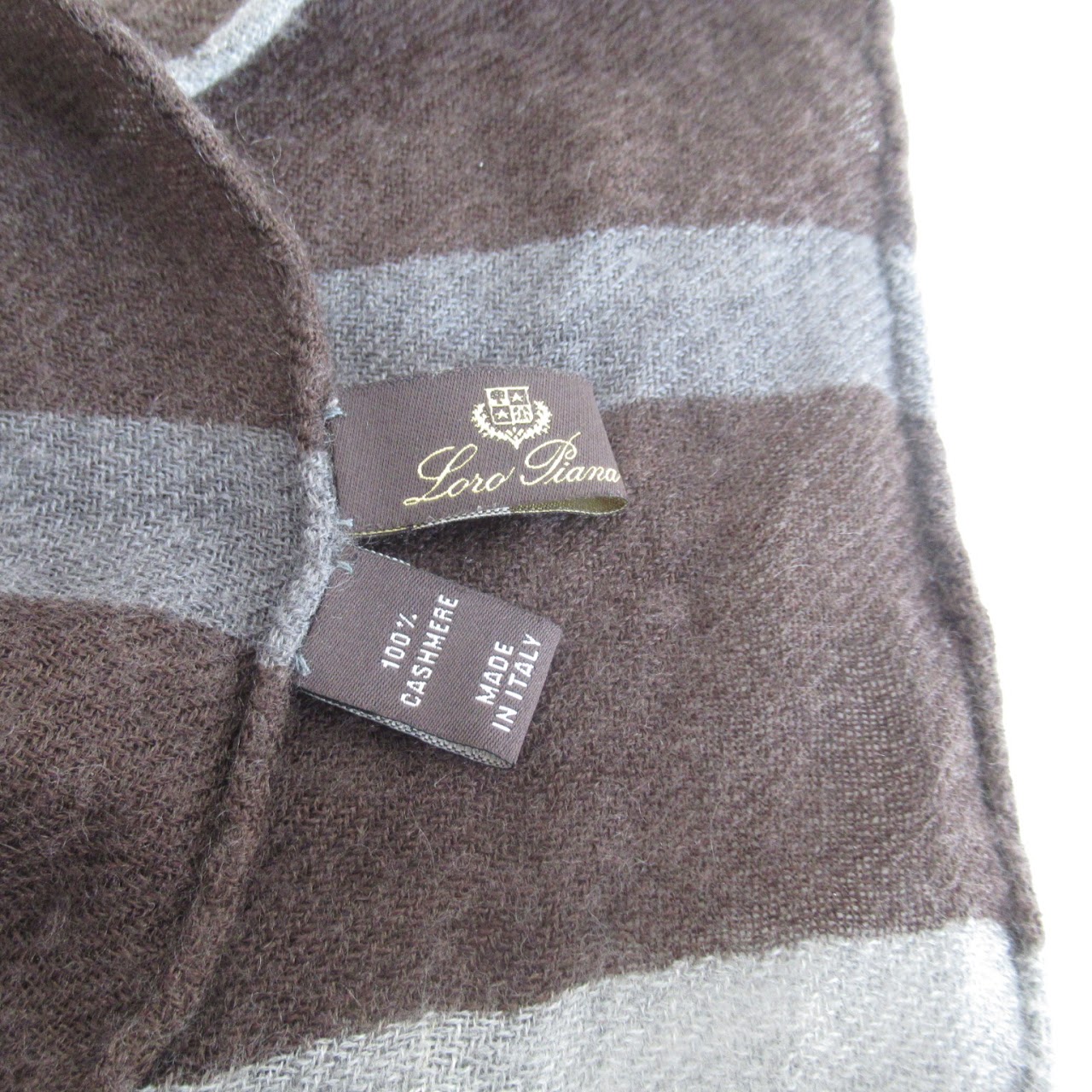 Loro Piana Multi-Pattern Cashmere Scarf