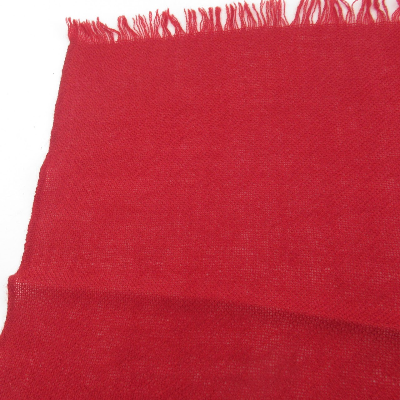 Loro Piana Cashmere/Silk Solid Woven Scarf