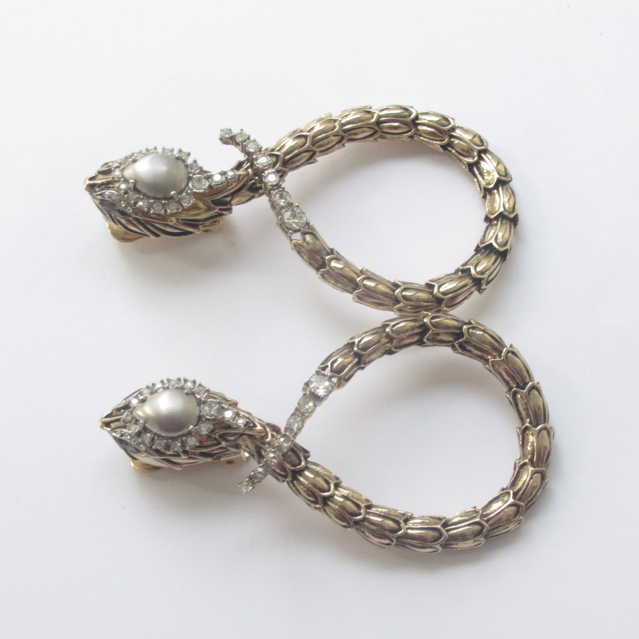 Roberto Cavalli Serpent  Earrings