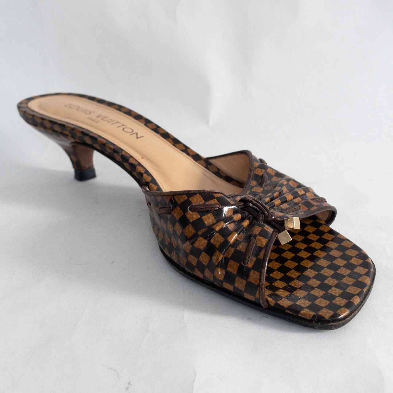 Louis Vuitton Checkerboard Low Pumps