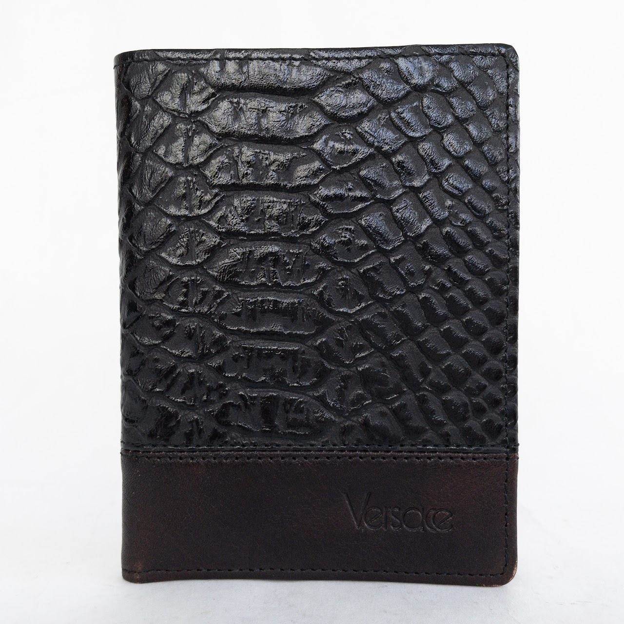 Gianni Versace Vintage Leather Bi-Fold Wallet