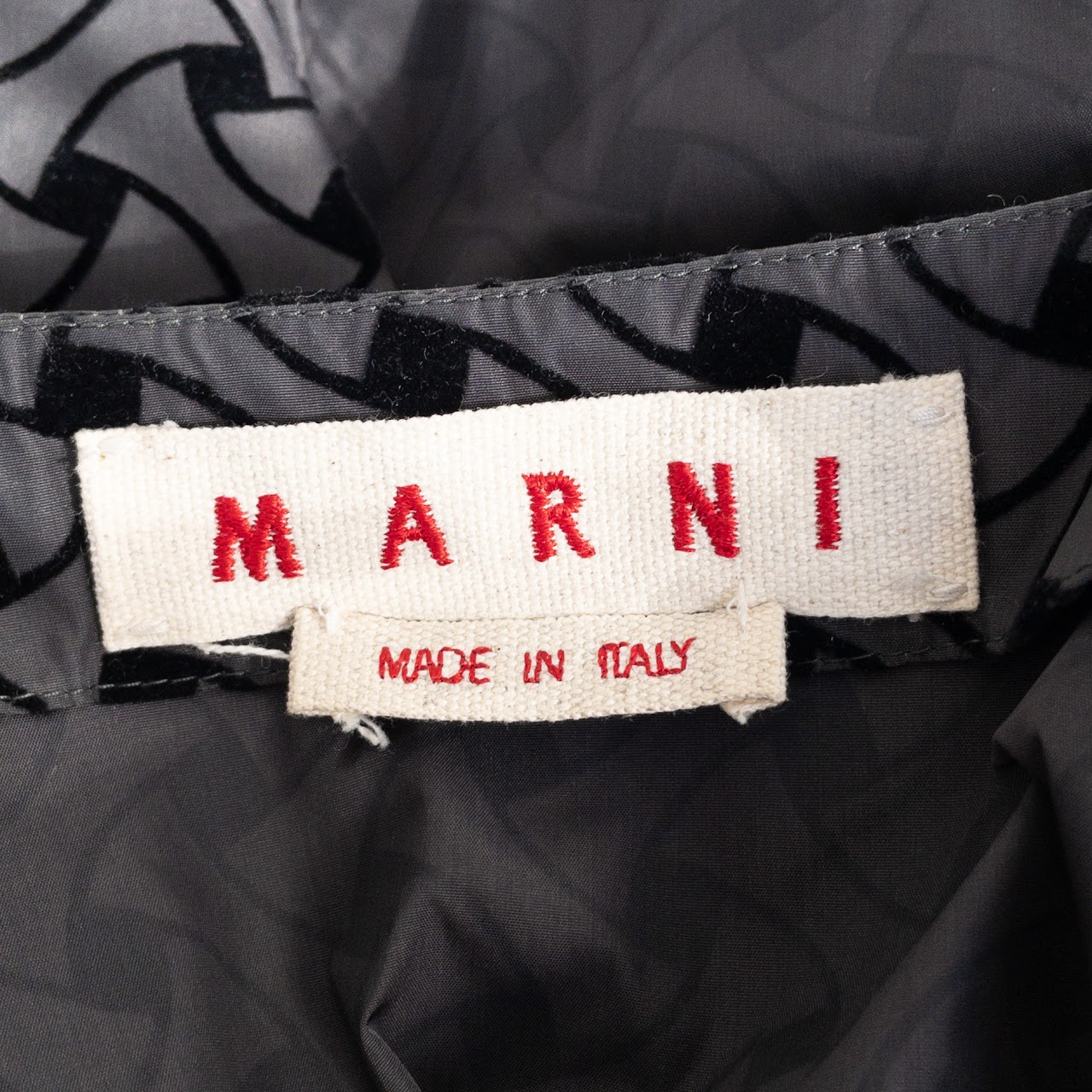 Marni Patterned Smock Coat