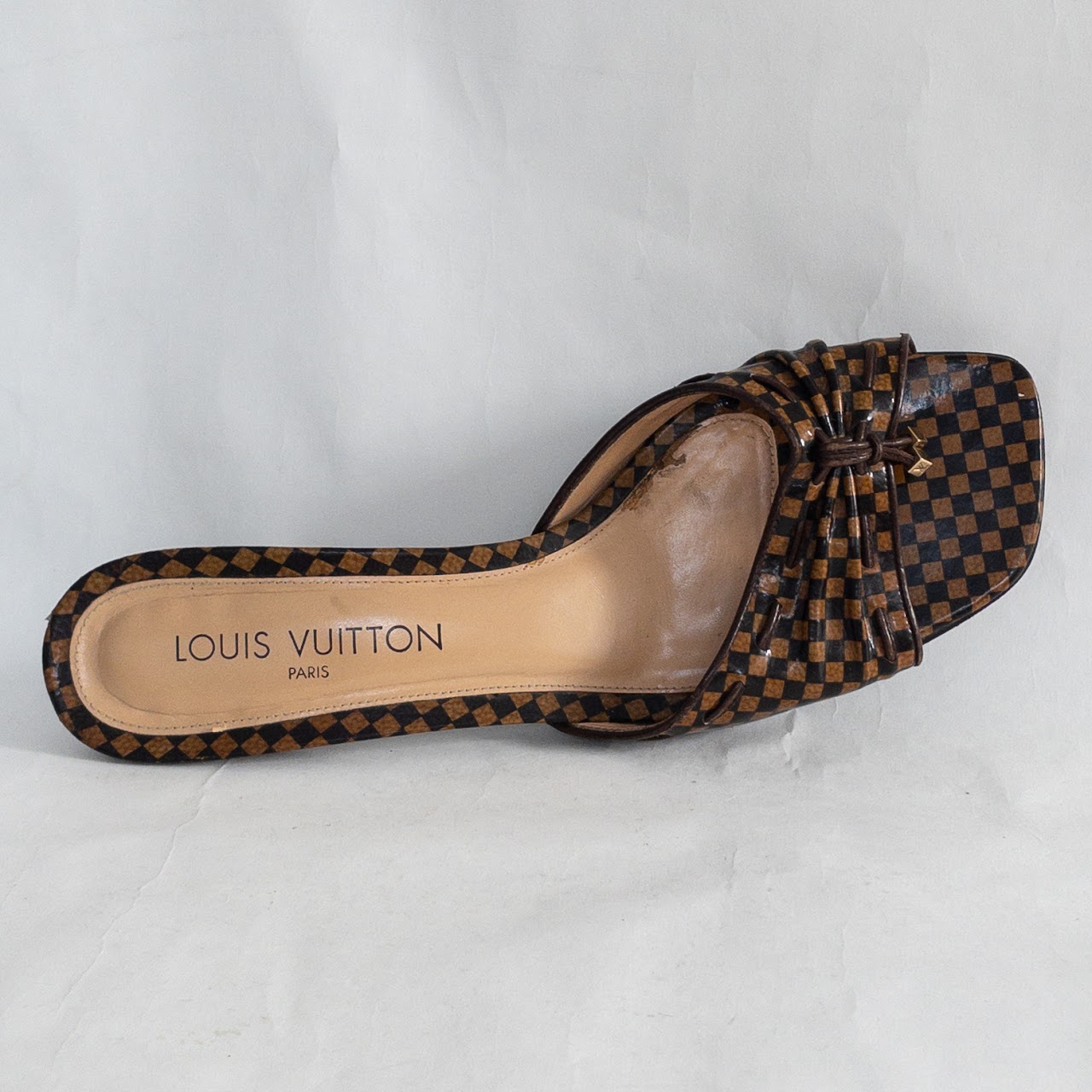 Louis Vuitton Checkerboard Low Pumps