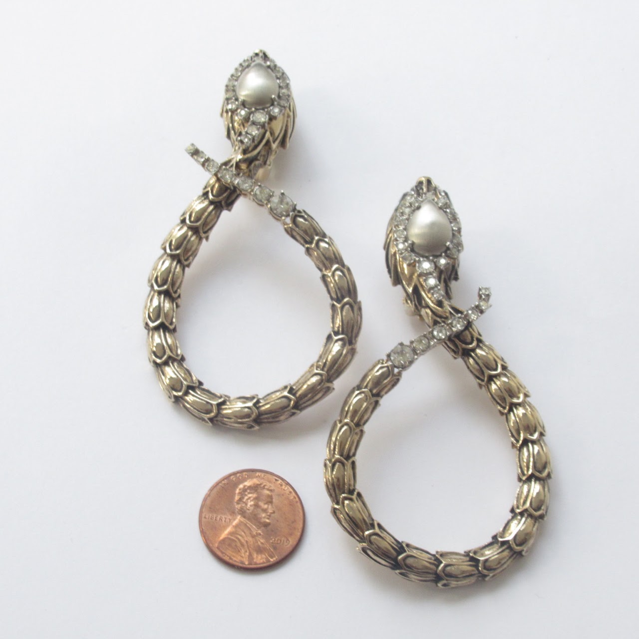 Roberto Cavalli Serpent  Earrings