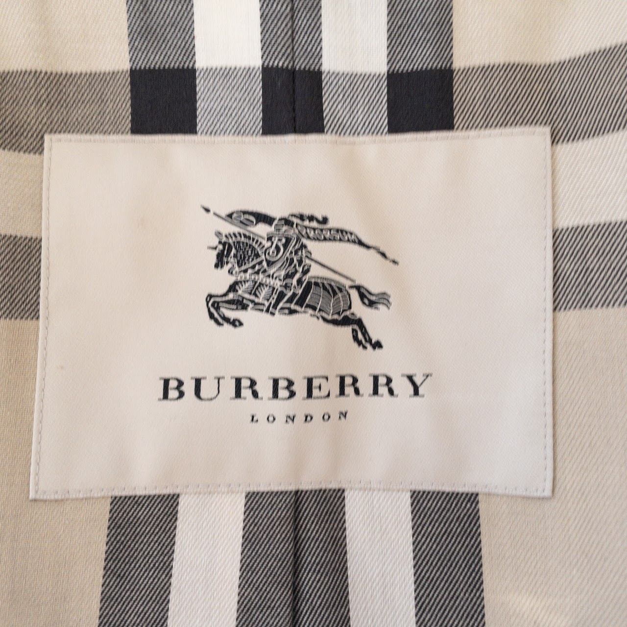 Burberry London Wool Pea Coat