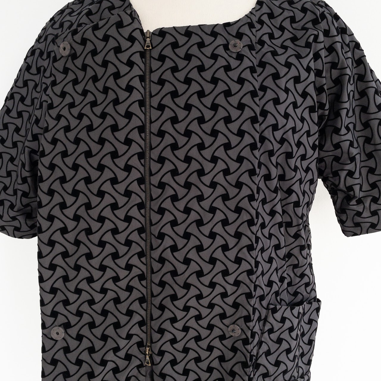 Marni Patterned Smock Coat