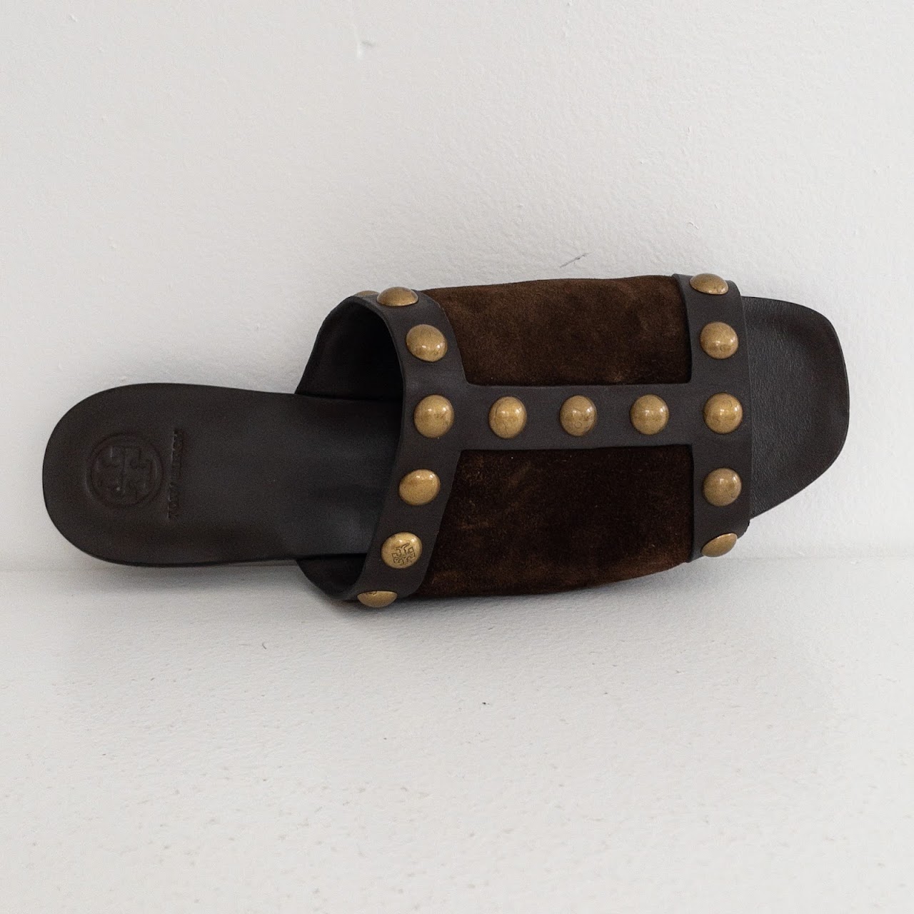 Tory Burch Suede Slides