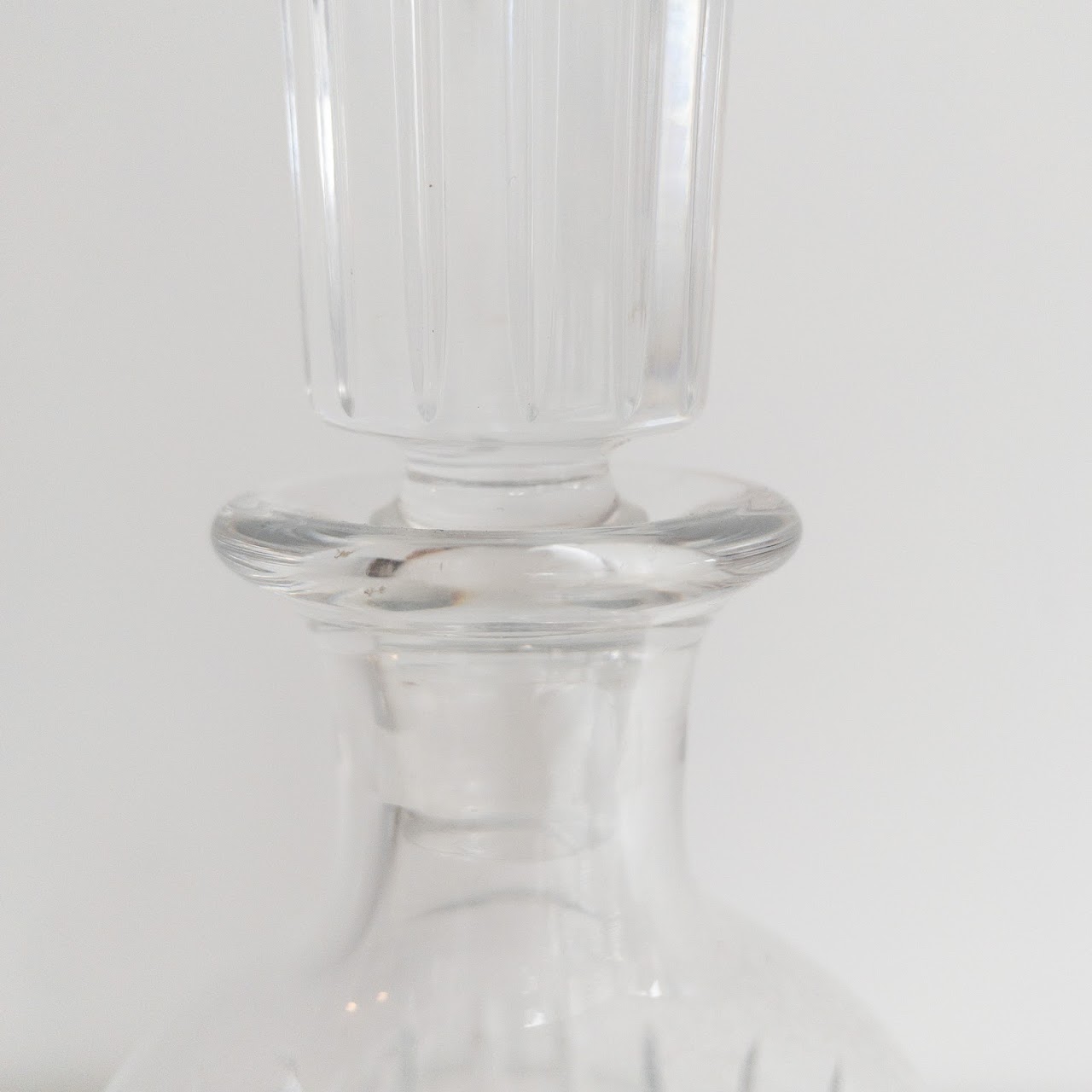 Baccarat Crystal Tall Decanter
