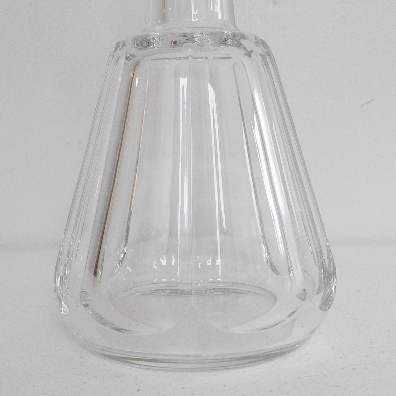 Baccarat Crystal Tapered Decanter