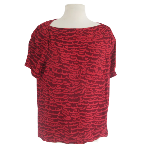 Kenzo Red Blouse