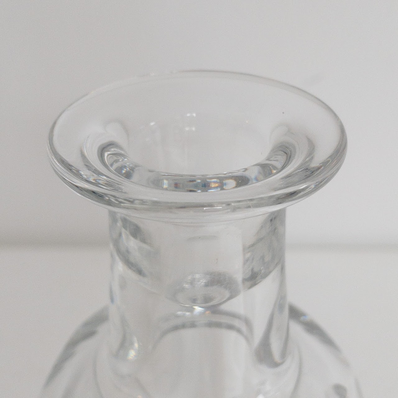 Baccarat Crystal Tapered Decanter