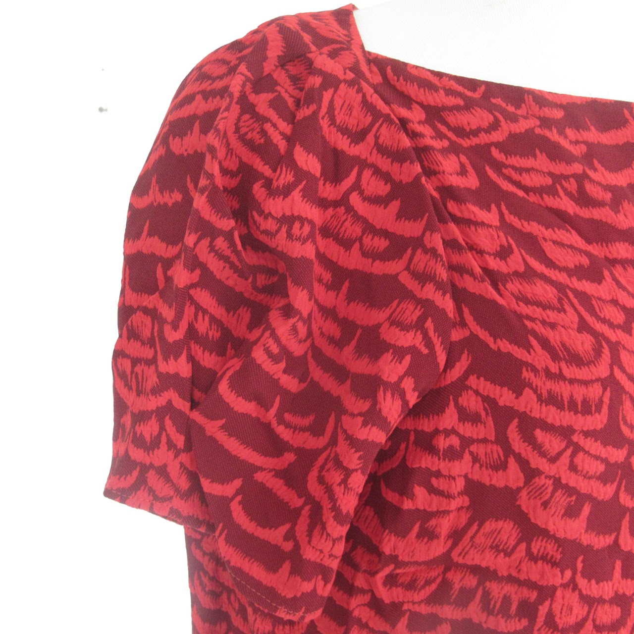 Kenzo Red Blouse