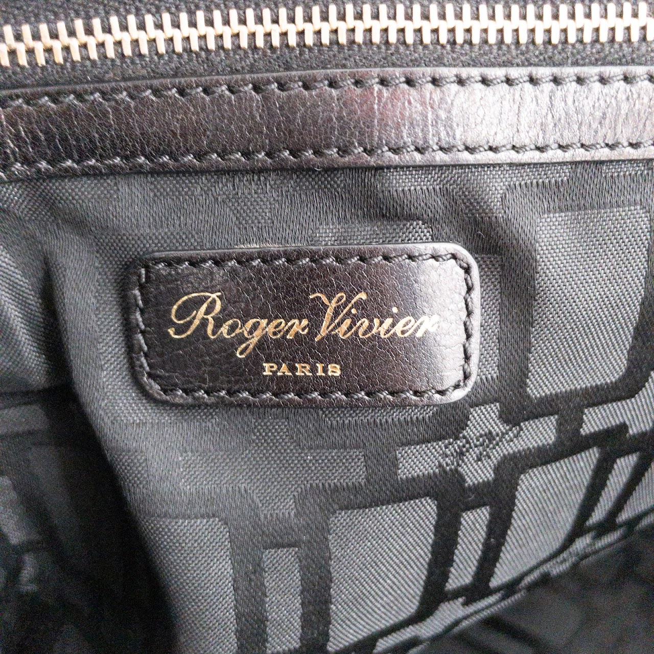 Roger Vivier Leather Tote
