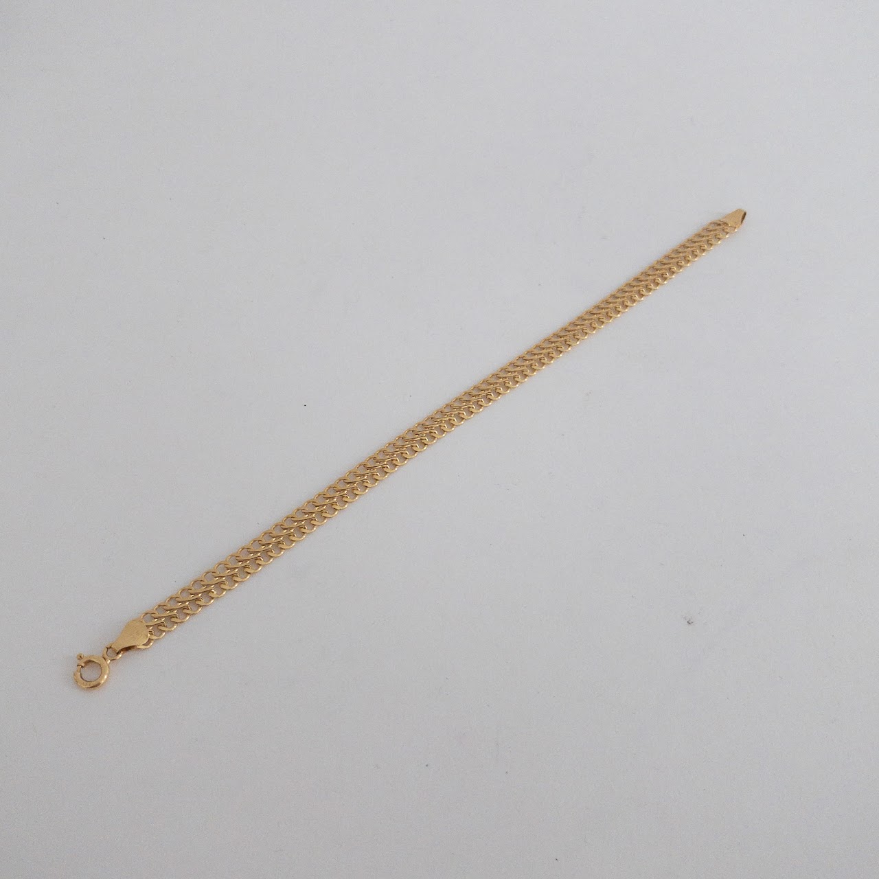 14K Gold Fancy Link Bracelet