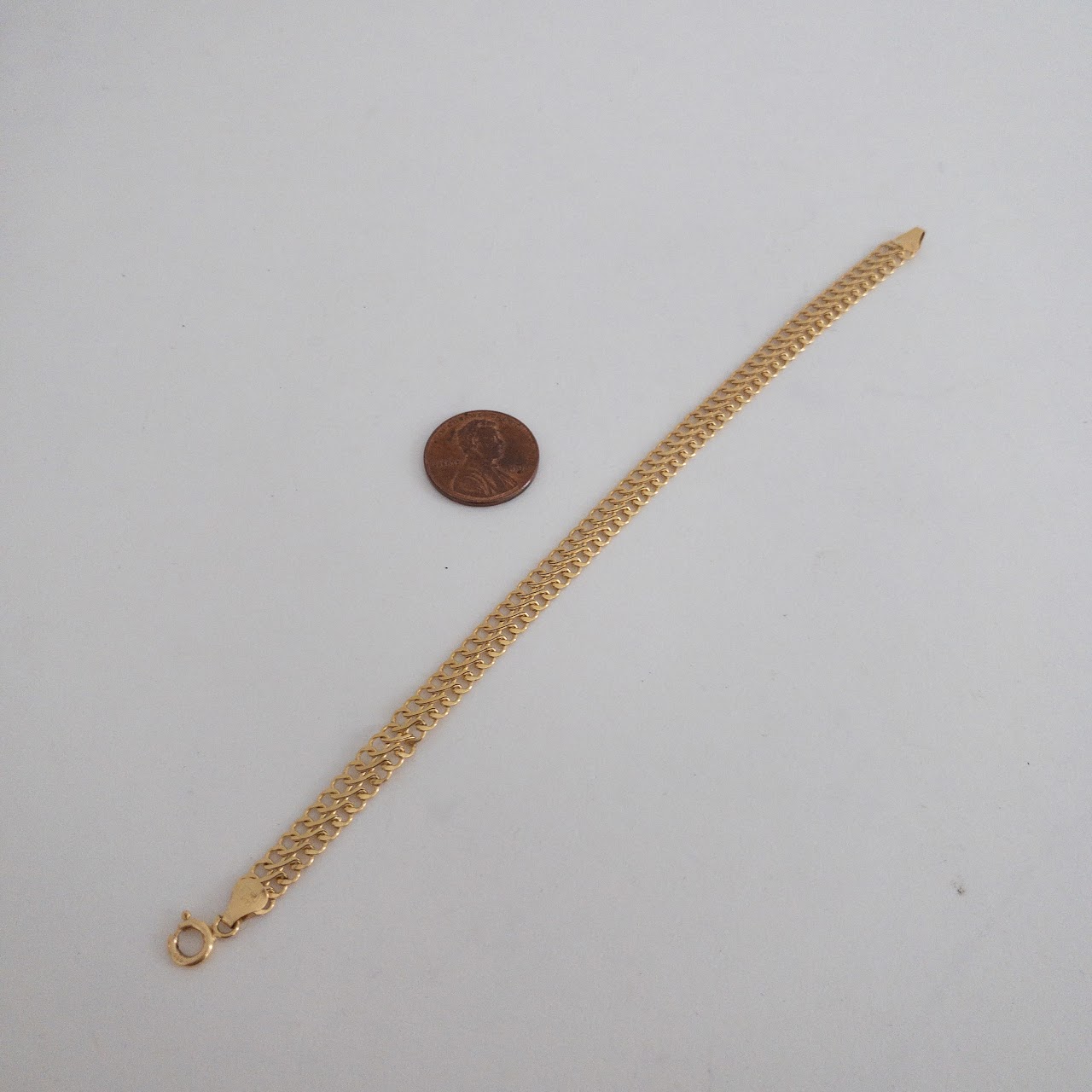 14K Gold Fancy Link Bracelet