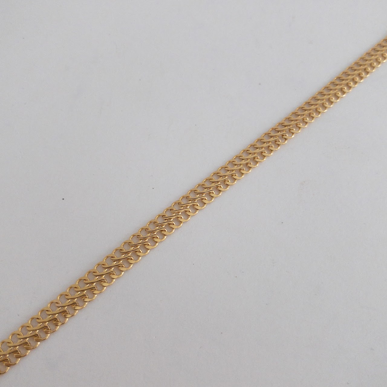 14K Gold Fancy Link Bracelet