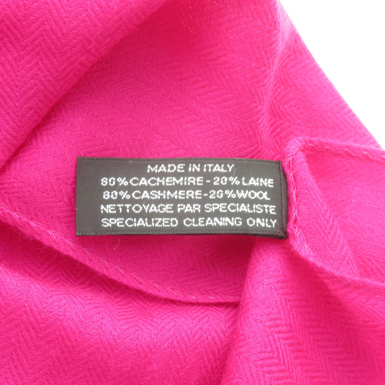 Hermès Fuchsia Scarf Wrap