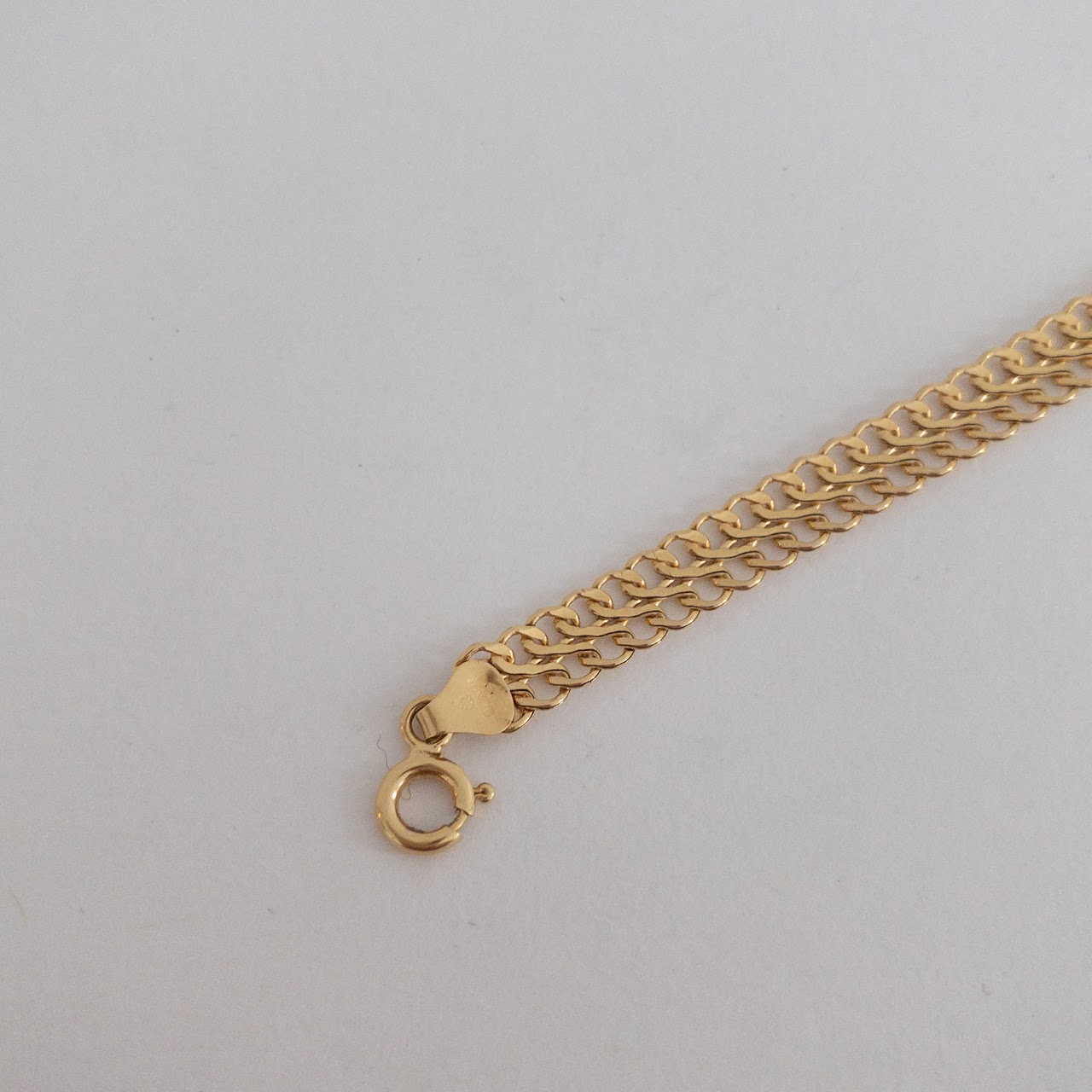 14K Gold Fancy Link Bracelet