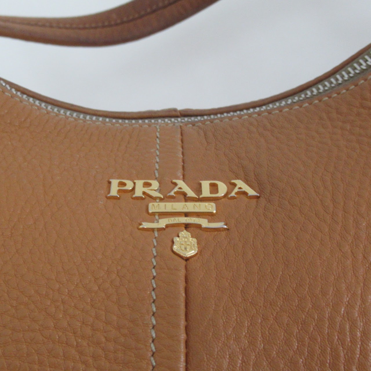 Prada Leather Hobo Bag