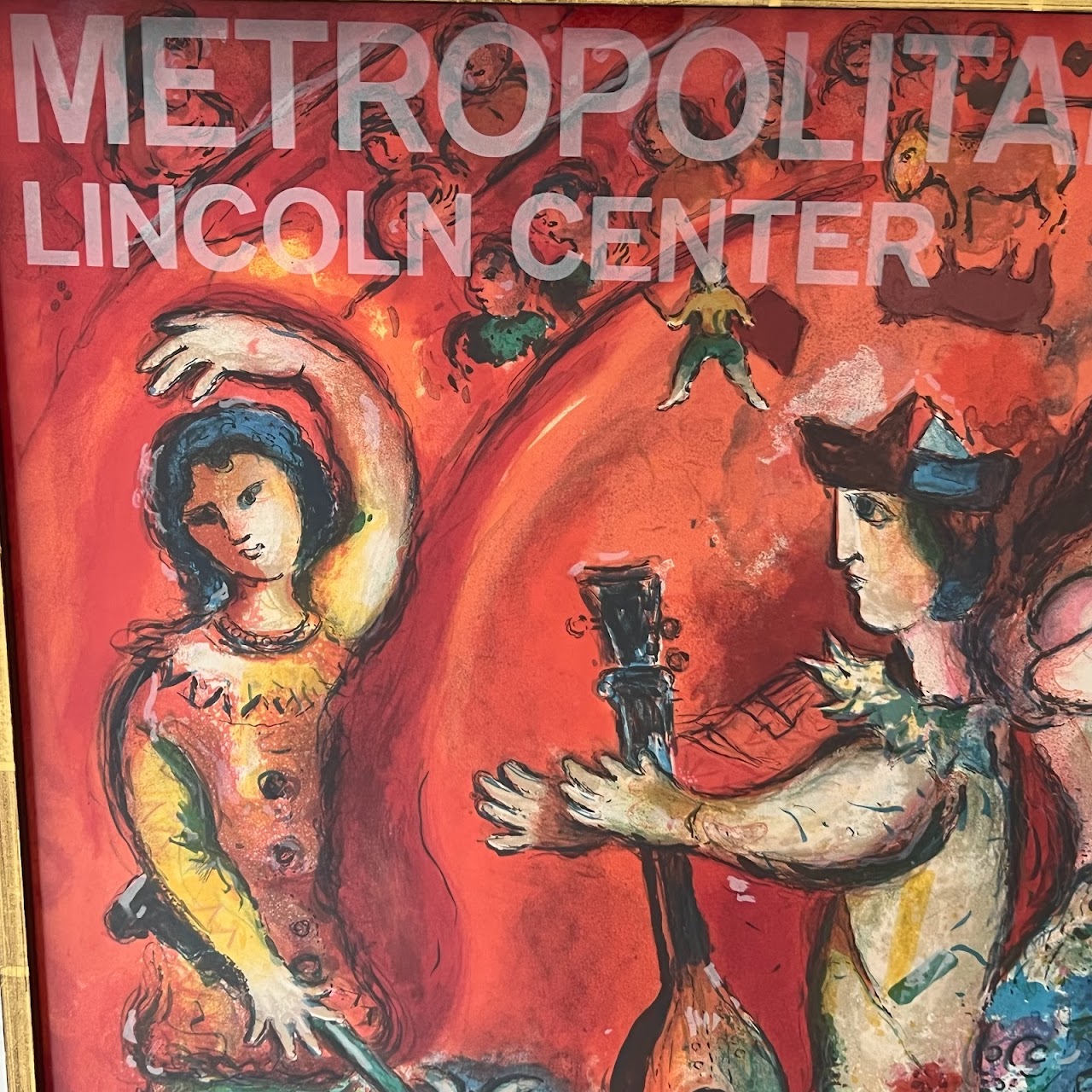 Marc Chagall Metropolitan Opera Lincoln Center Lithograph