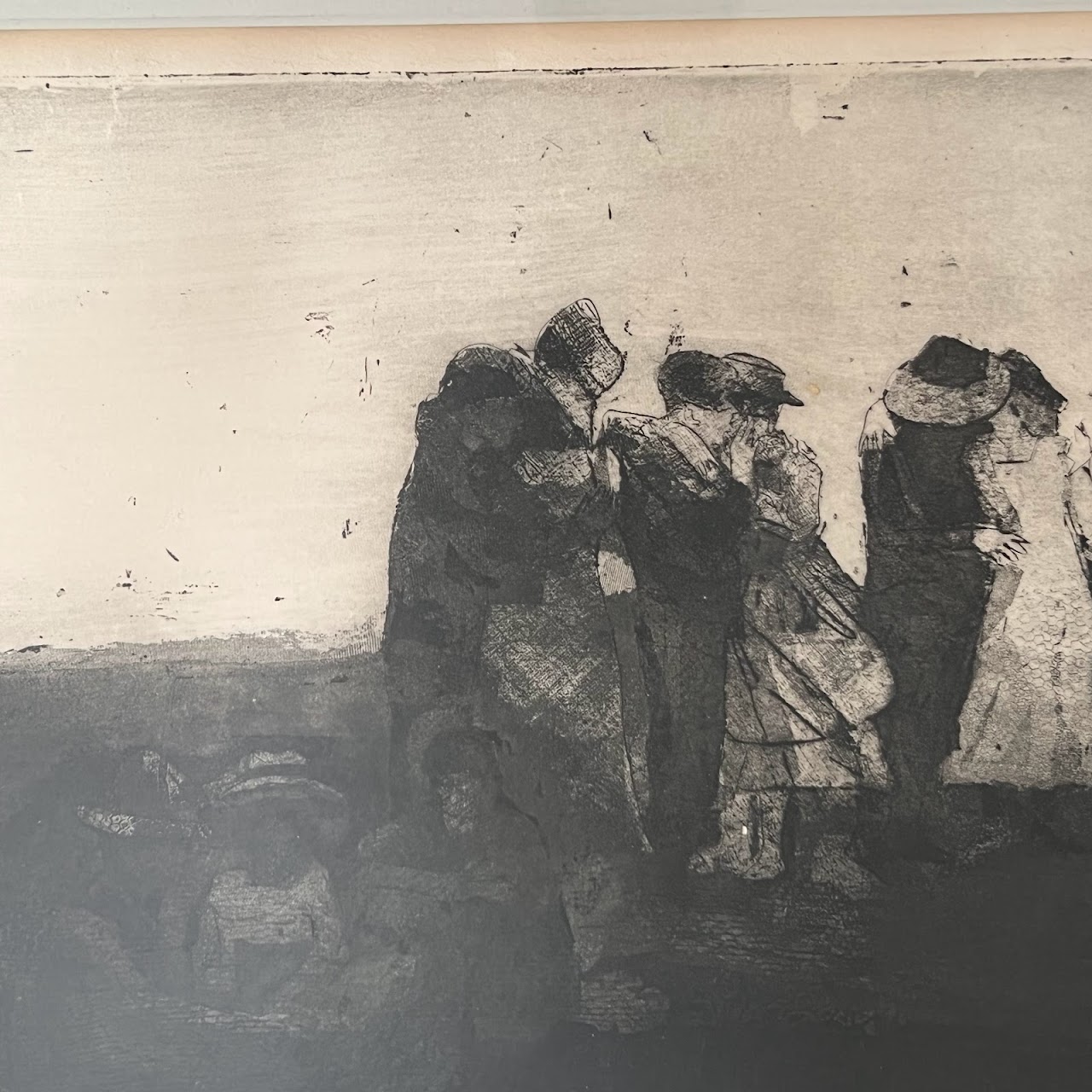 Judith Hahn Signed Etching