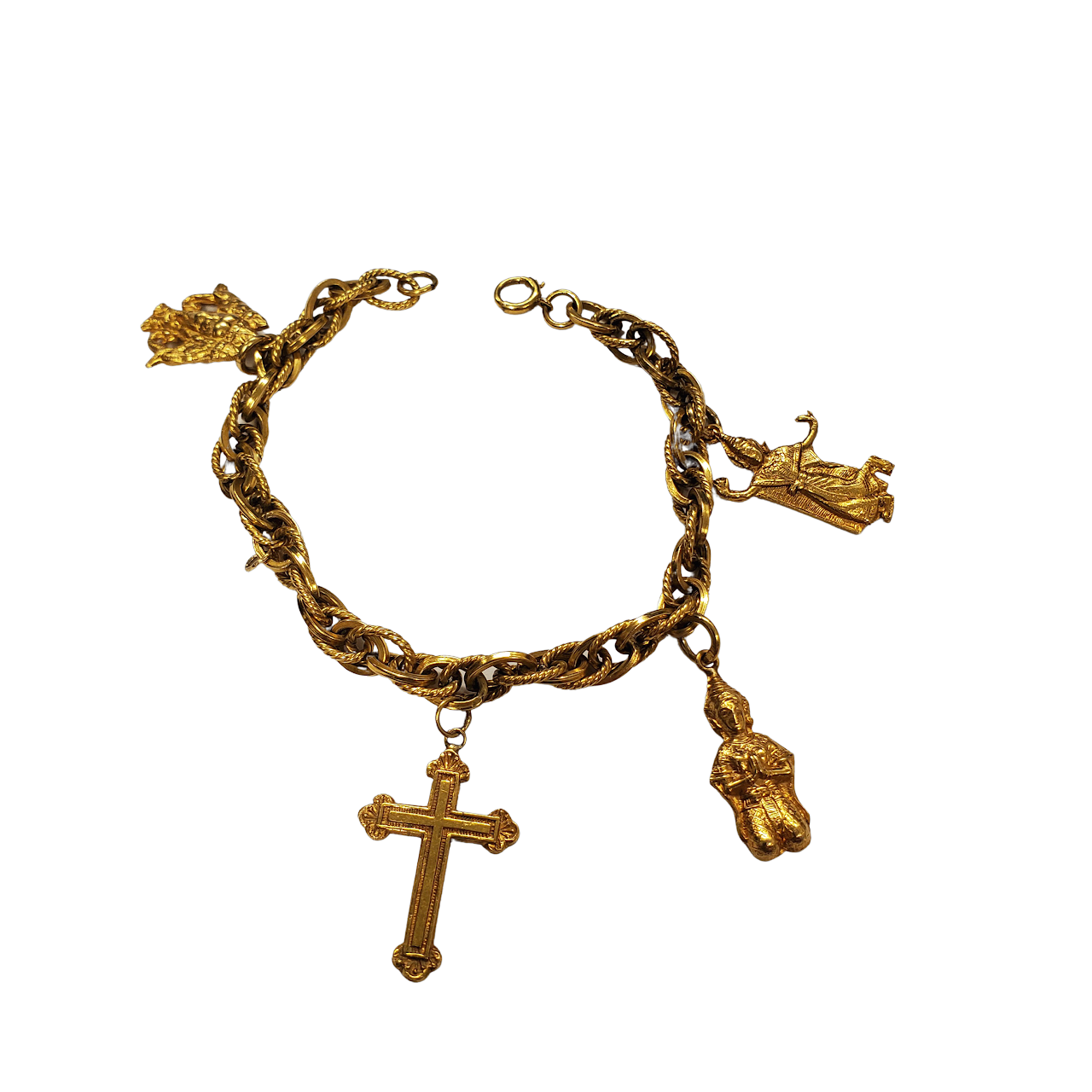 14K and 18K Gold Charm Bracelet