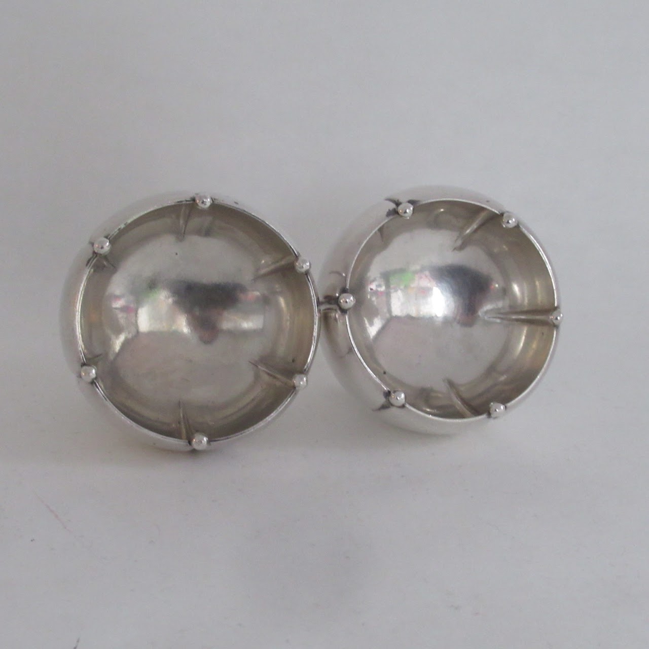 Sterling Silver Salt Cellar Pair