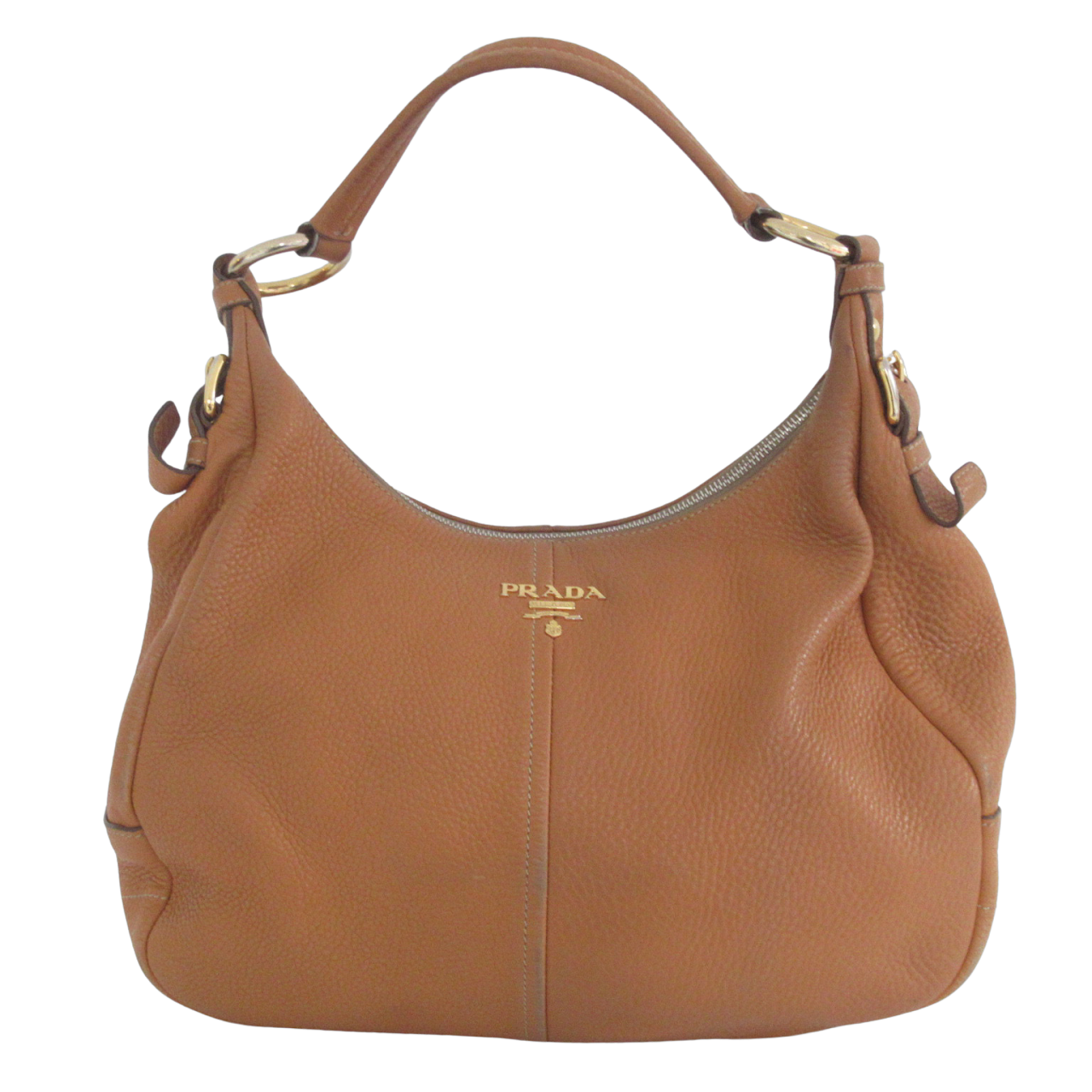 Prada Leather Hobo Bag