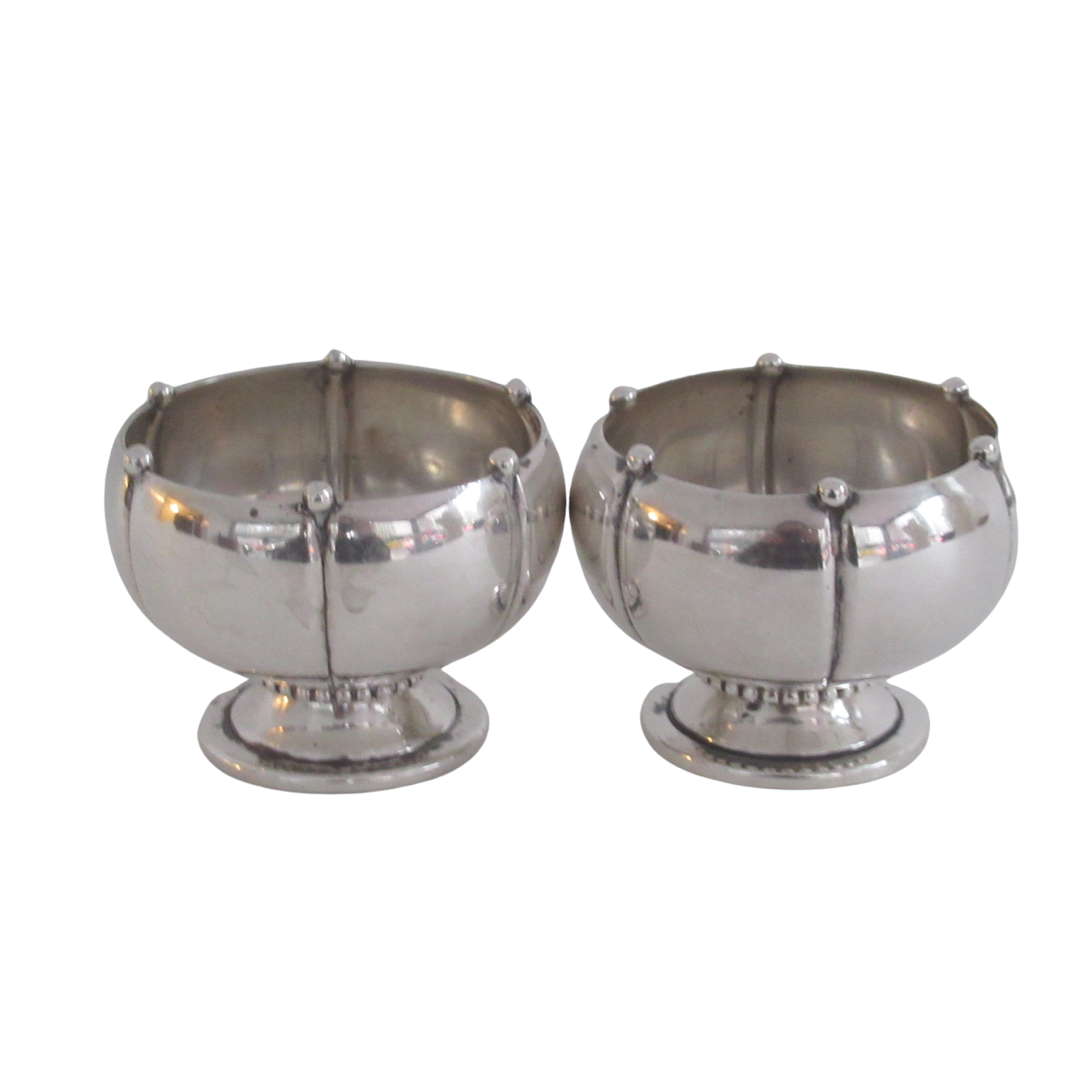 Sterling Silver Salt Cellar Pair