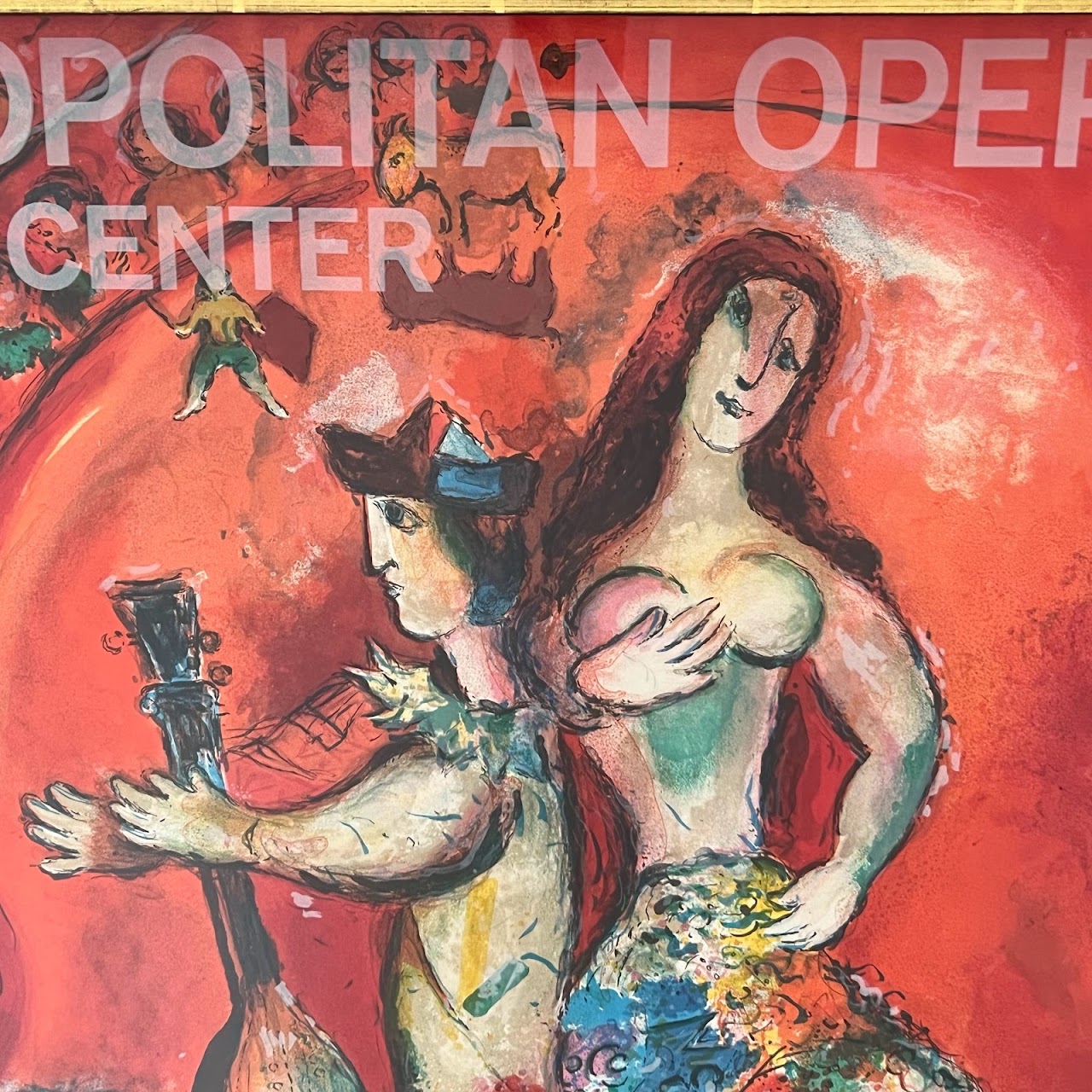 Marc Chagall Metropolitan Opera Lincoln Center Lithograph