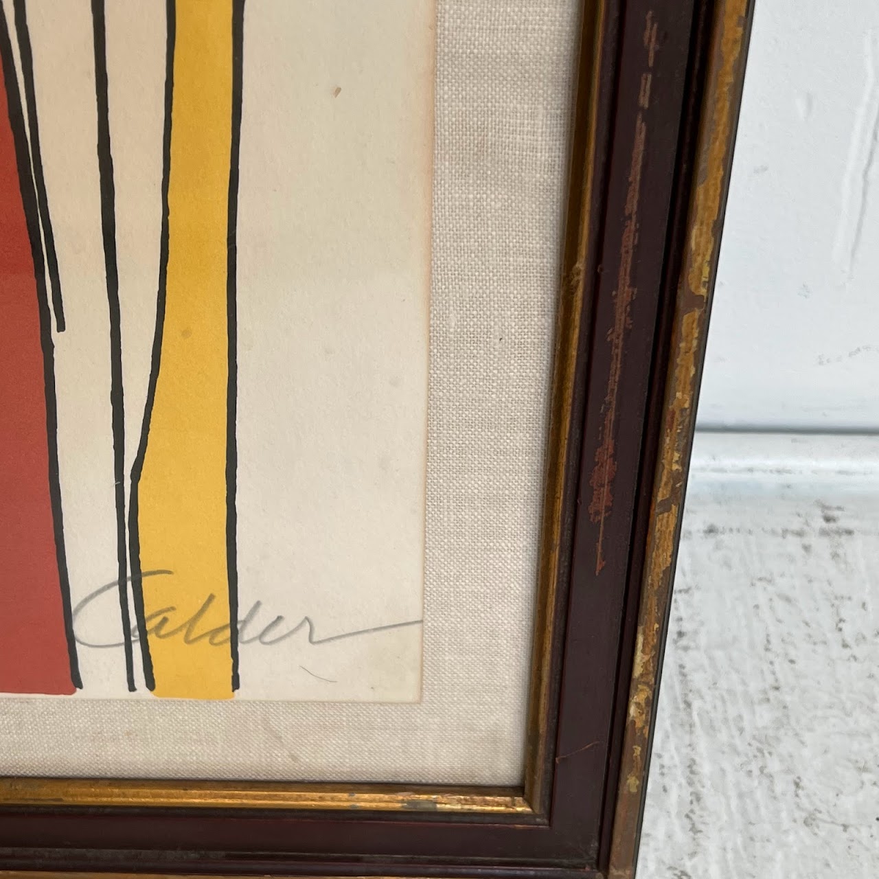 Alexander Calder Signed Lithograph #1