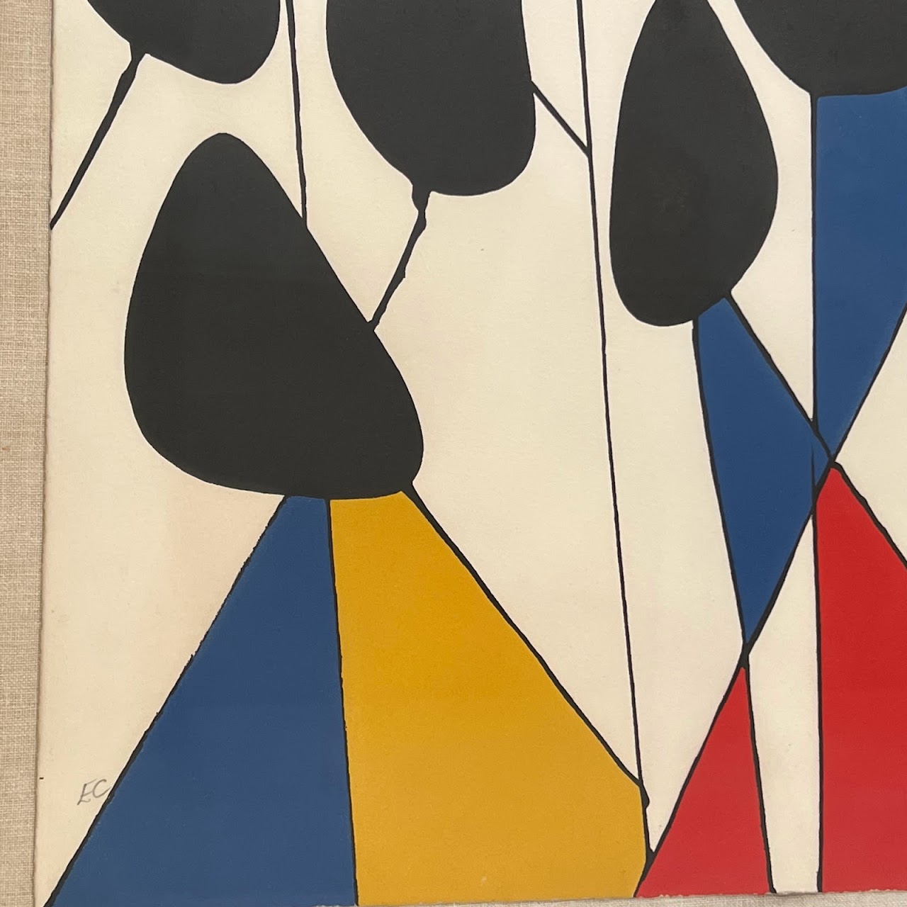 Alexander Calder Signed Lithograph #2