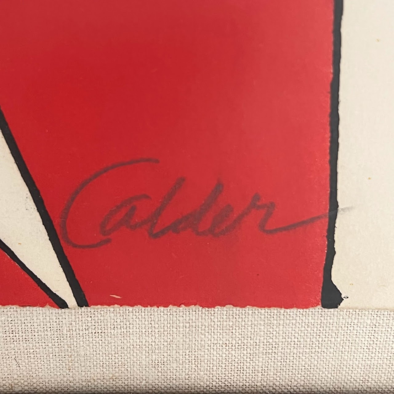 Alexander Calder Signed Lithograph #2