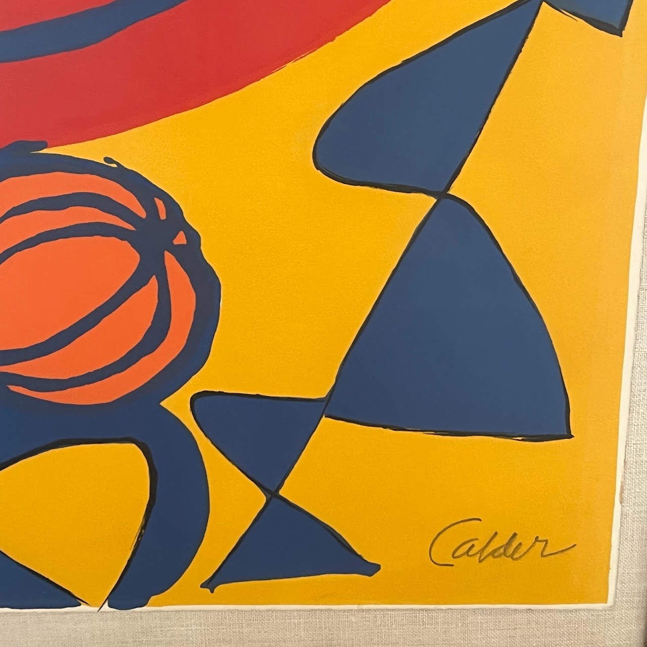 Alexander Calder Signed Lithograph #3