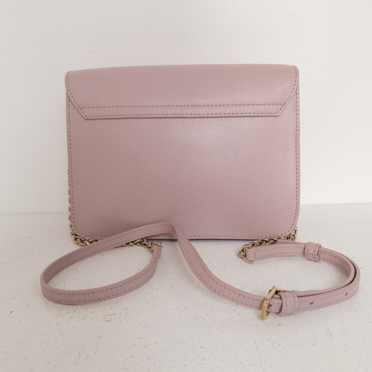 Furla Pink Leather Crossbody