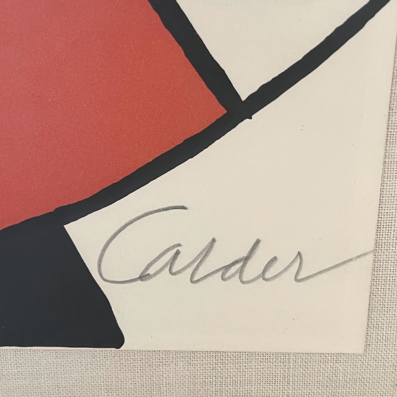 Alexander Calder Signed Lithograph #4