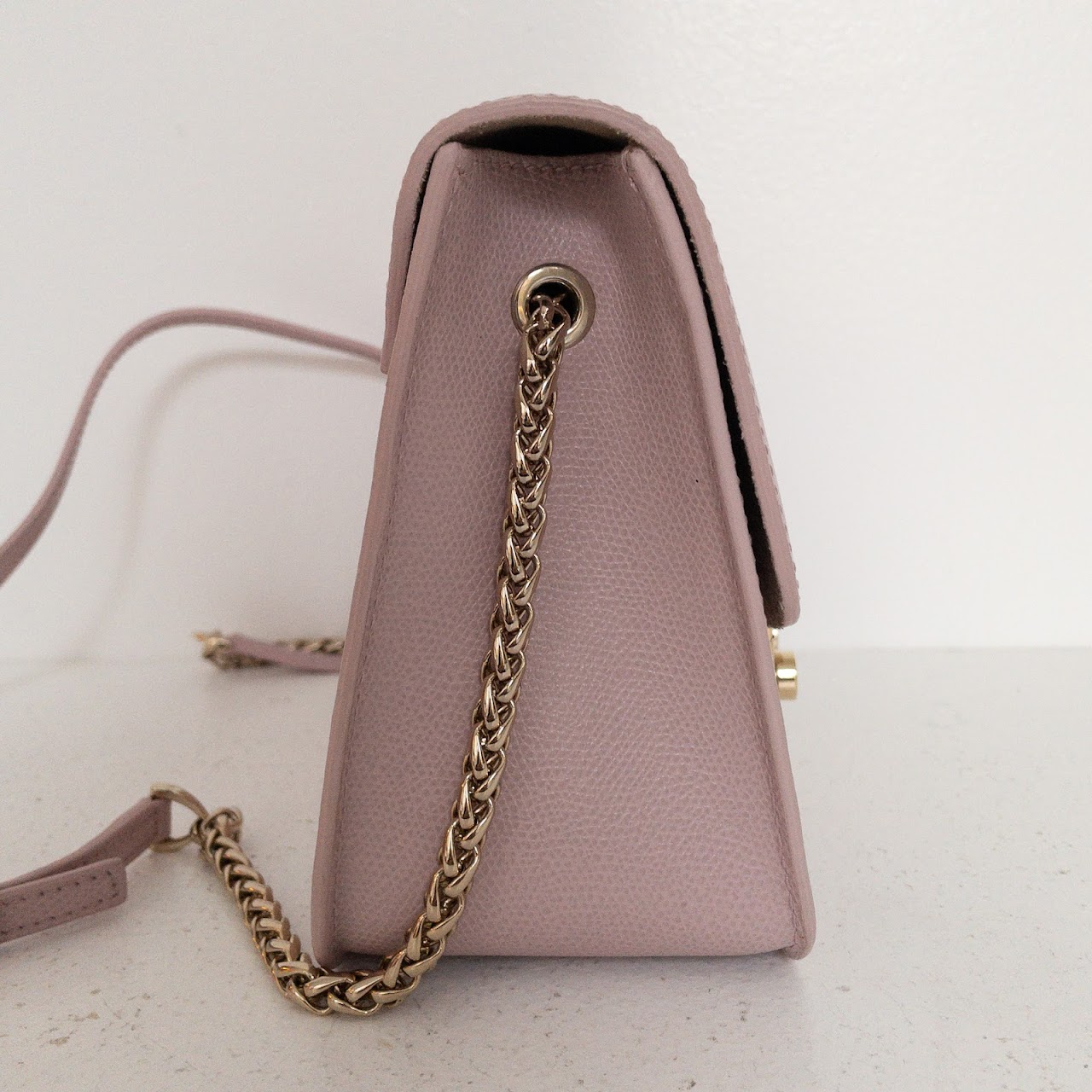 Furla Pink Leather Crossbody